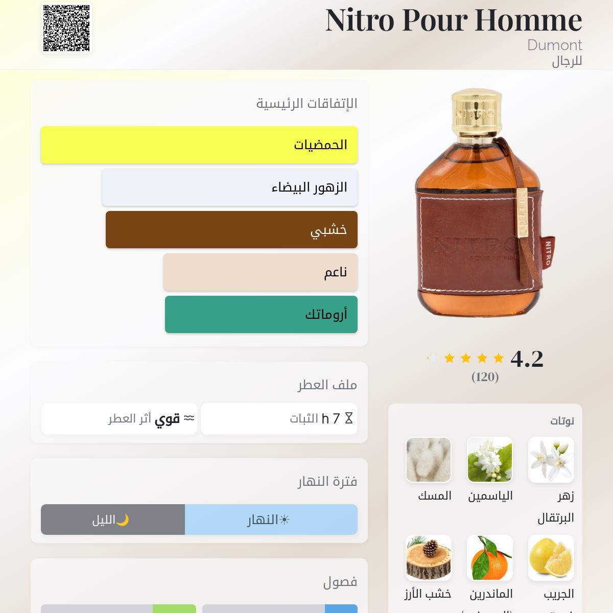 Nitro Pour Homme